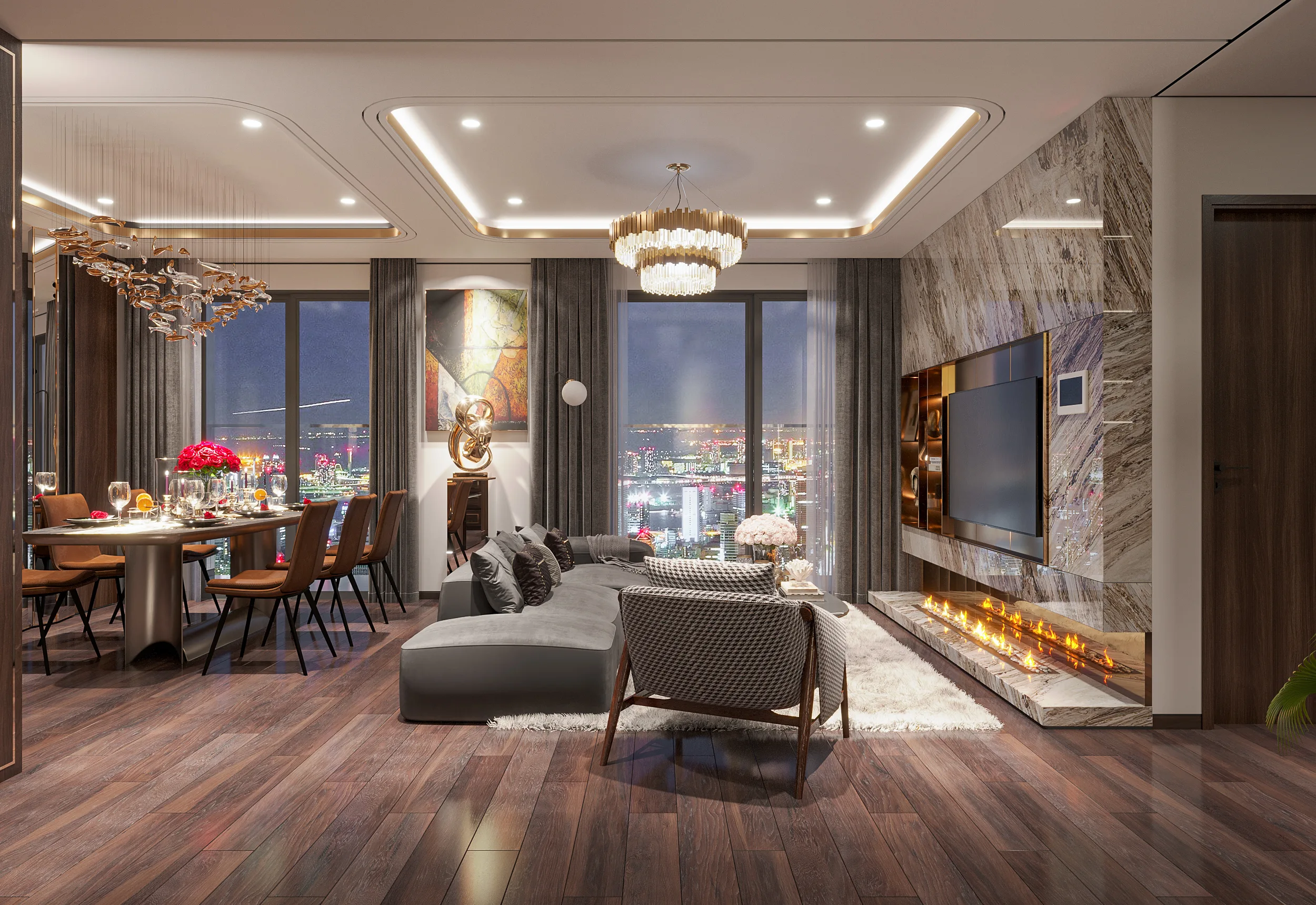 Căn hộ Rose Residence - Hoang Huy Comerce
