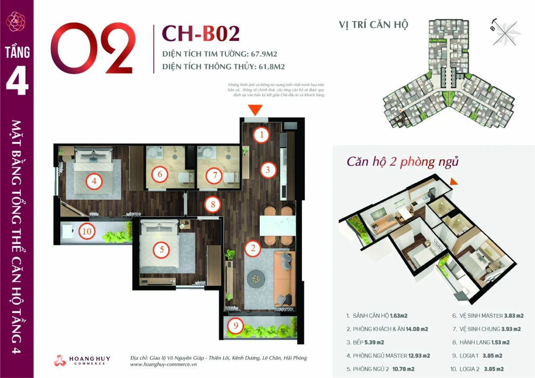 Mặt bằng MB2